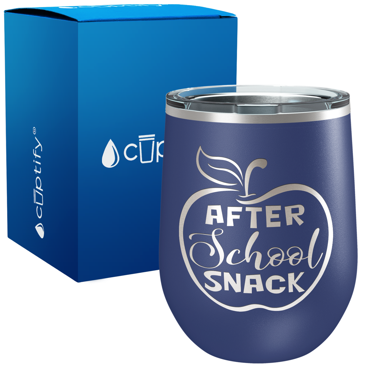 After School Snack 12oz Teacher Wine Tumbler