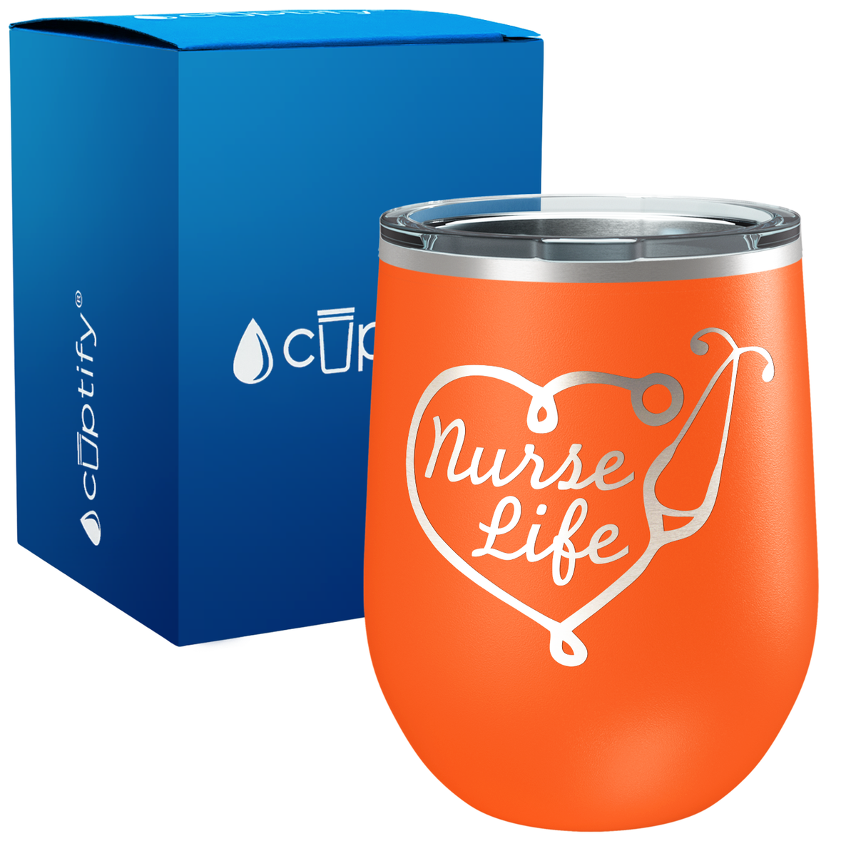 Nurse Life 12oz Nurse Wine Tumbler