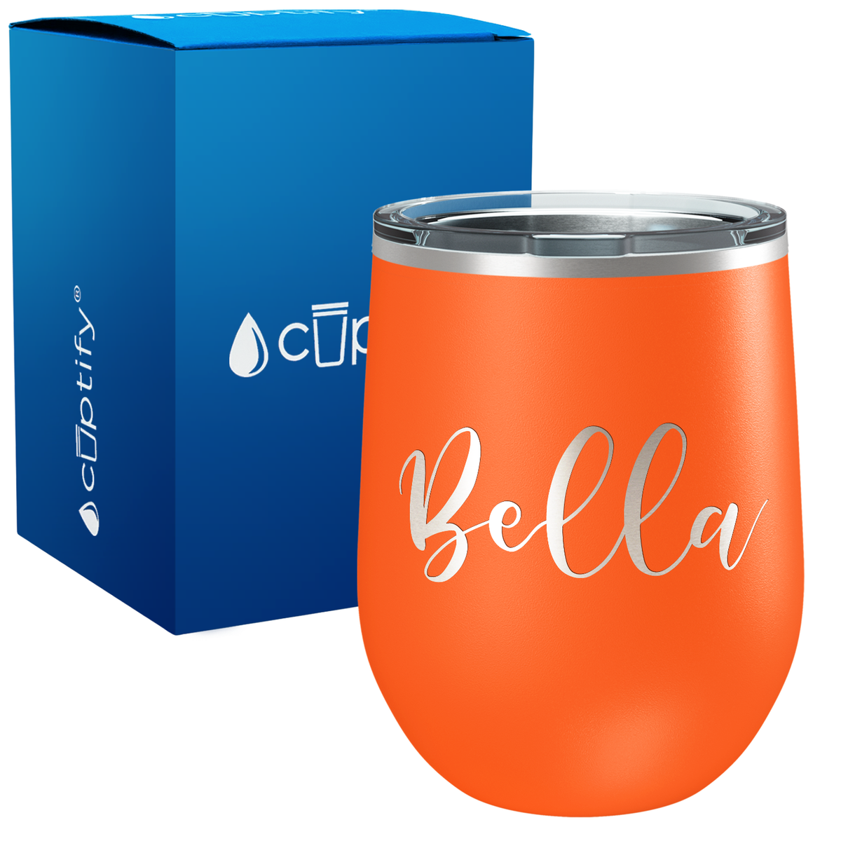 Personalized Bella Style 12oz Wine Tumbler