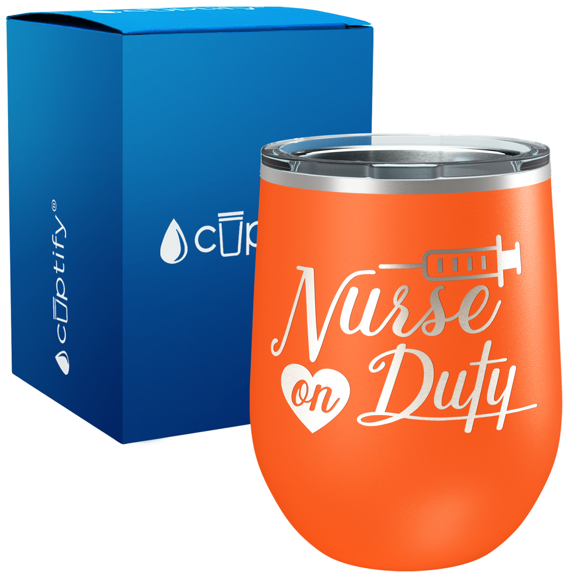 Nurse on Duty 12oz Nurse Wine Tumbler