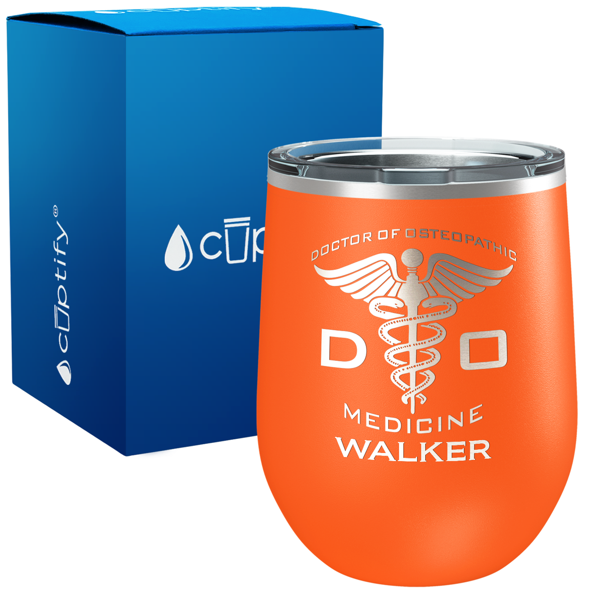 Doctor of Osteopathic Medicine 12oz Medical Wine Tumbler