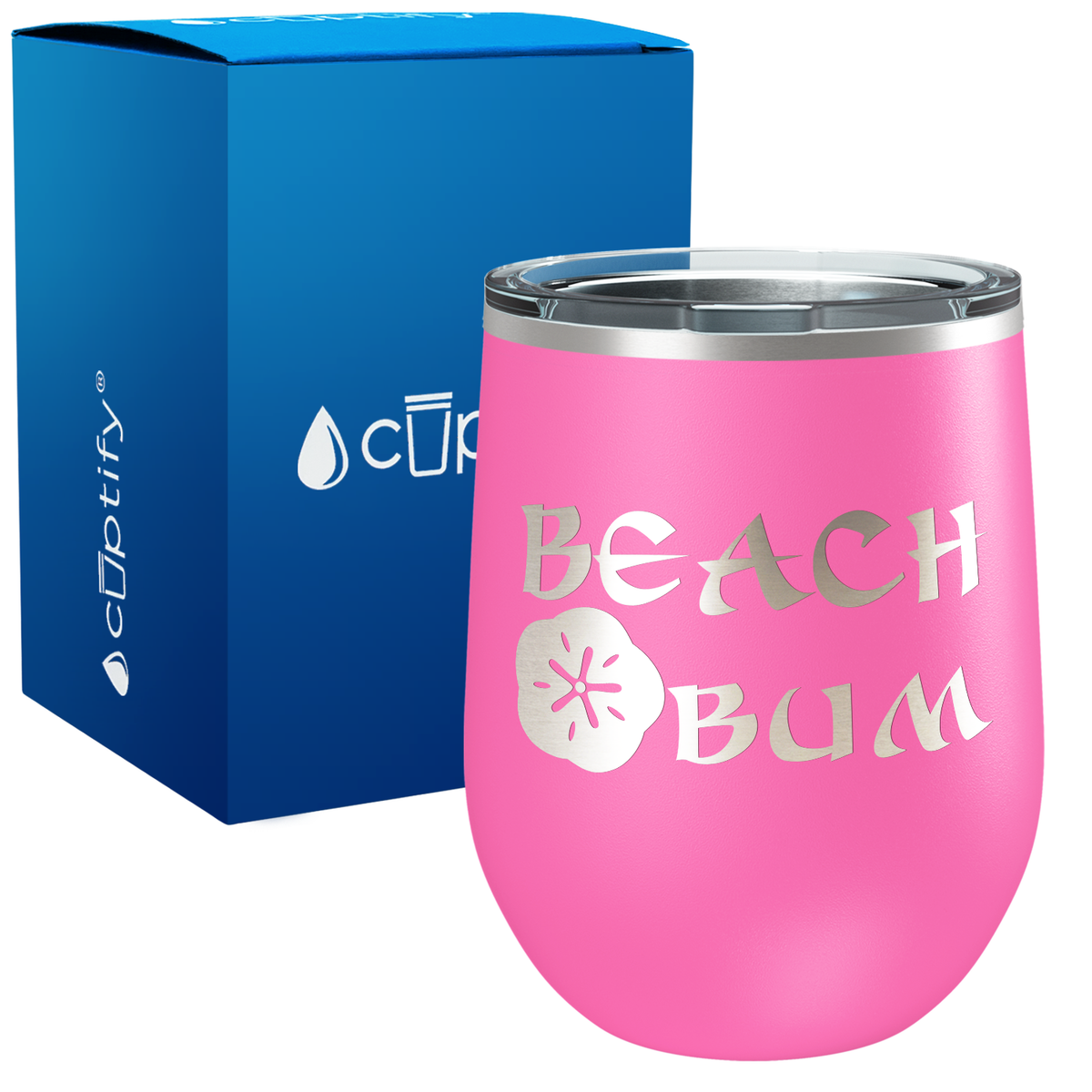 Beach Bum 12oz Beach Wine Tumbler