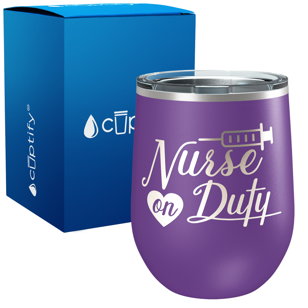 Nurse on Duty 12oz Nurse Wine Tumbler