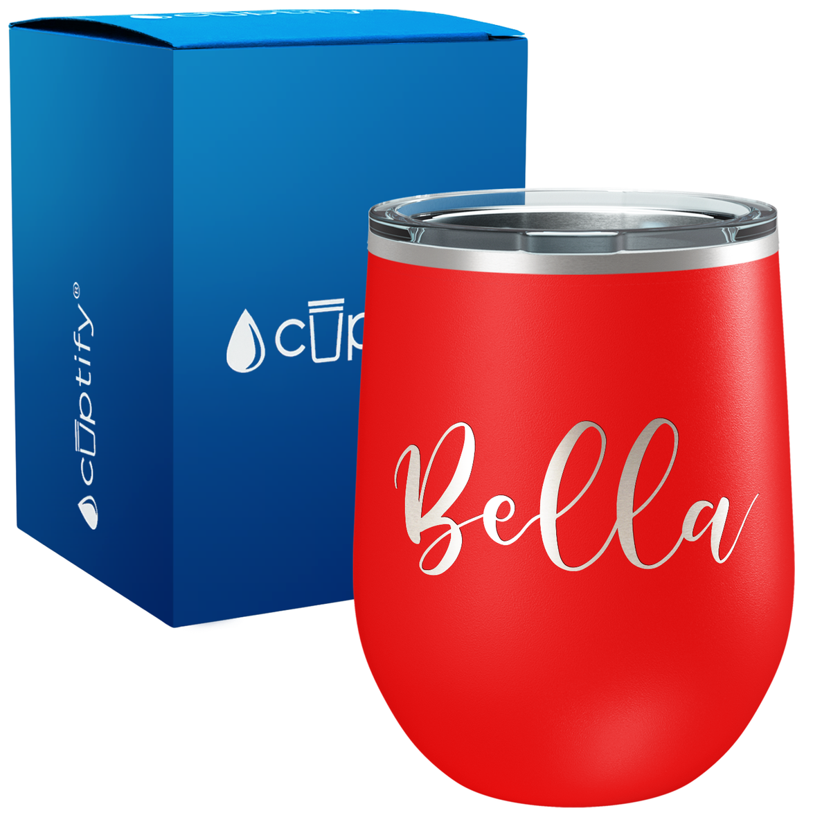 Personalized Bella Style 12oz Wine Tumbler