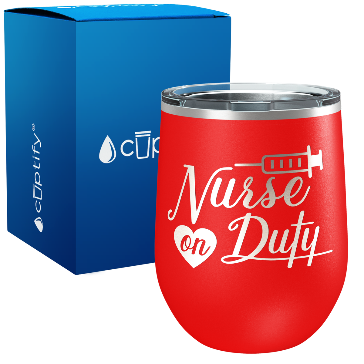 Nurse on Duty 12oz Nurse Wine Tumbler