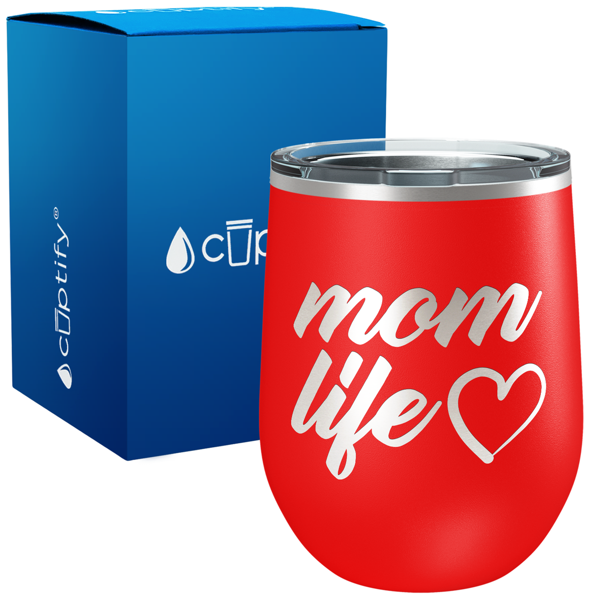 Mom Life 12oz Mom Wine Tumbler