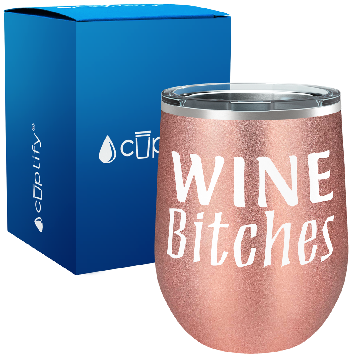 Wine Bitches 12oz Best Friend Wine Tumbler