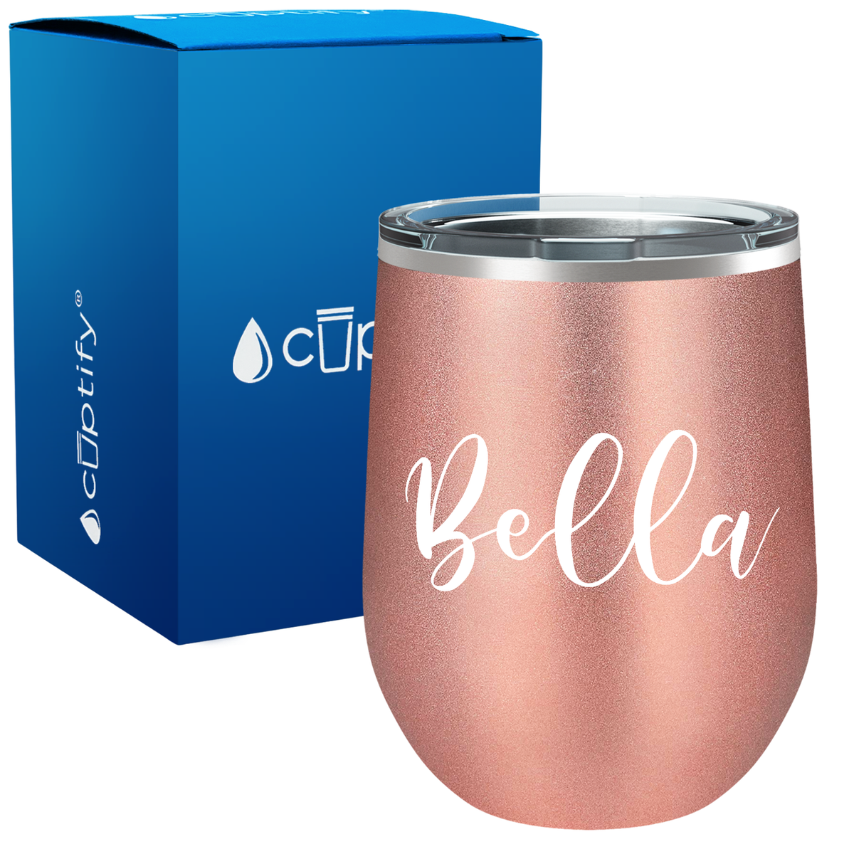 Personalized Bella Style 12oz Wine Tumbler