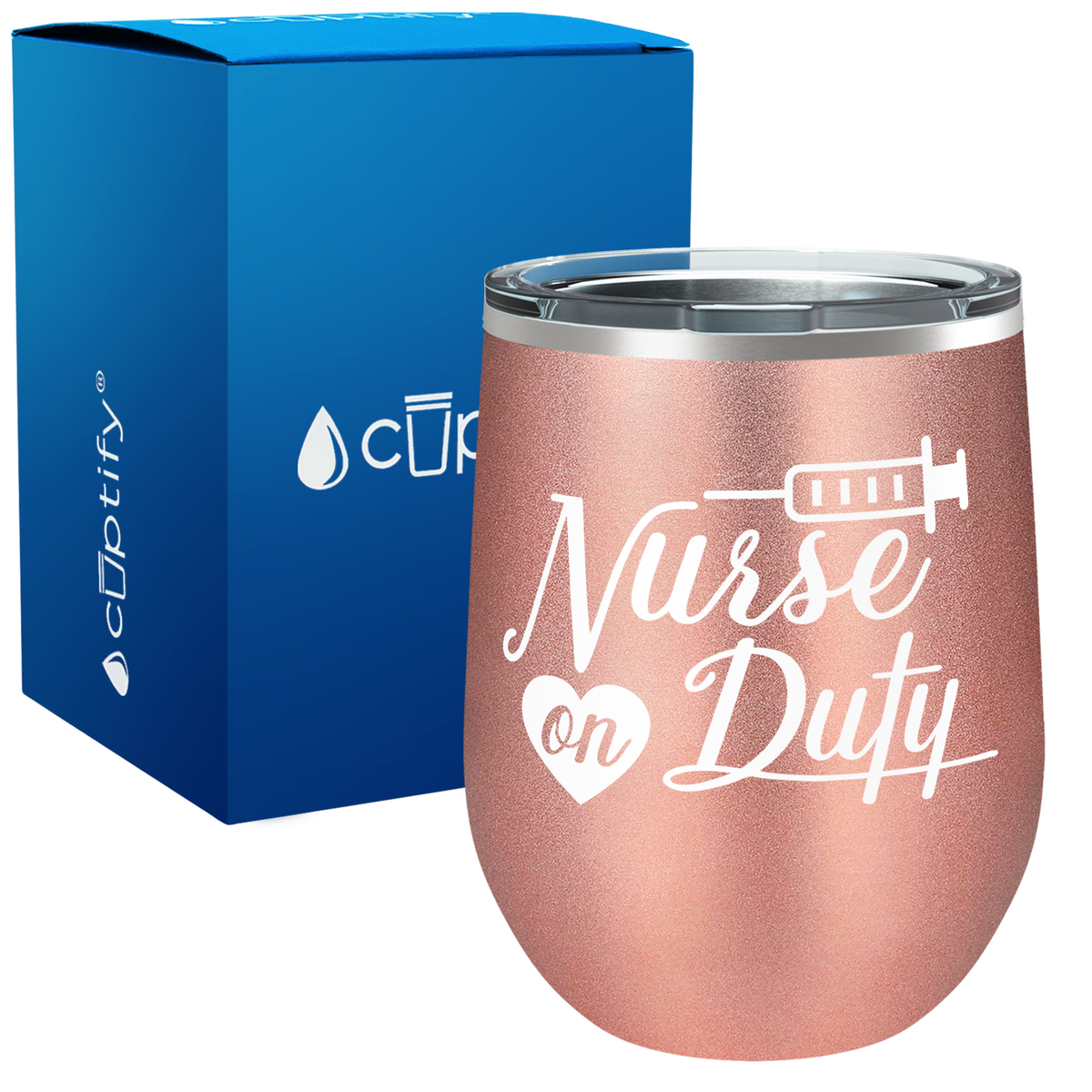 Nurse on Duty 12oz Nurse Wine Tumbler