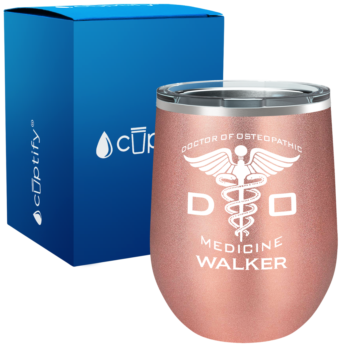 Doctor of Osteopathic Medicine 12oz Medical Wine Tumbler