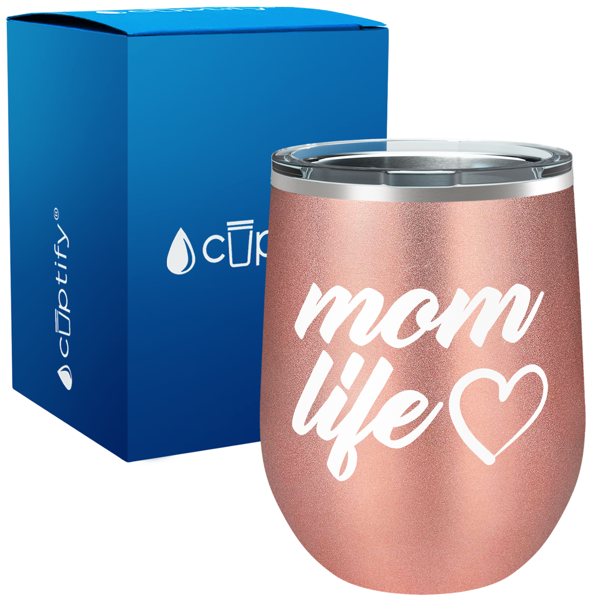 Mom Life 12oz Mom Wine Tumbler