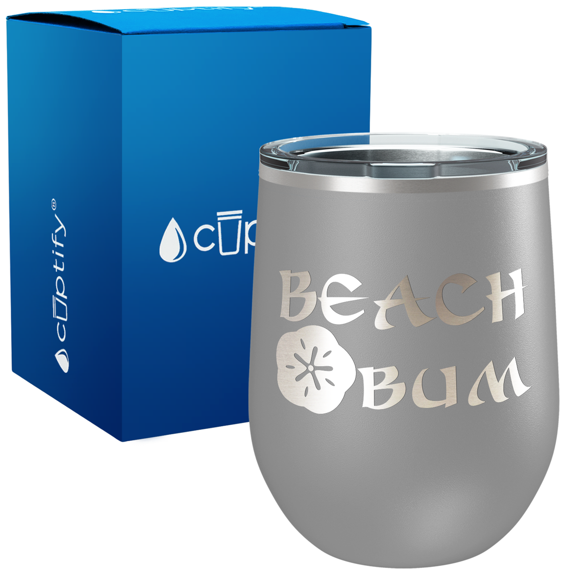 Beach Bum 12oz Beach Wine Tumbler