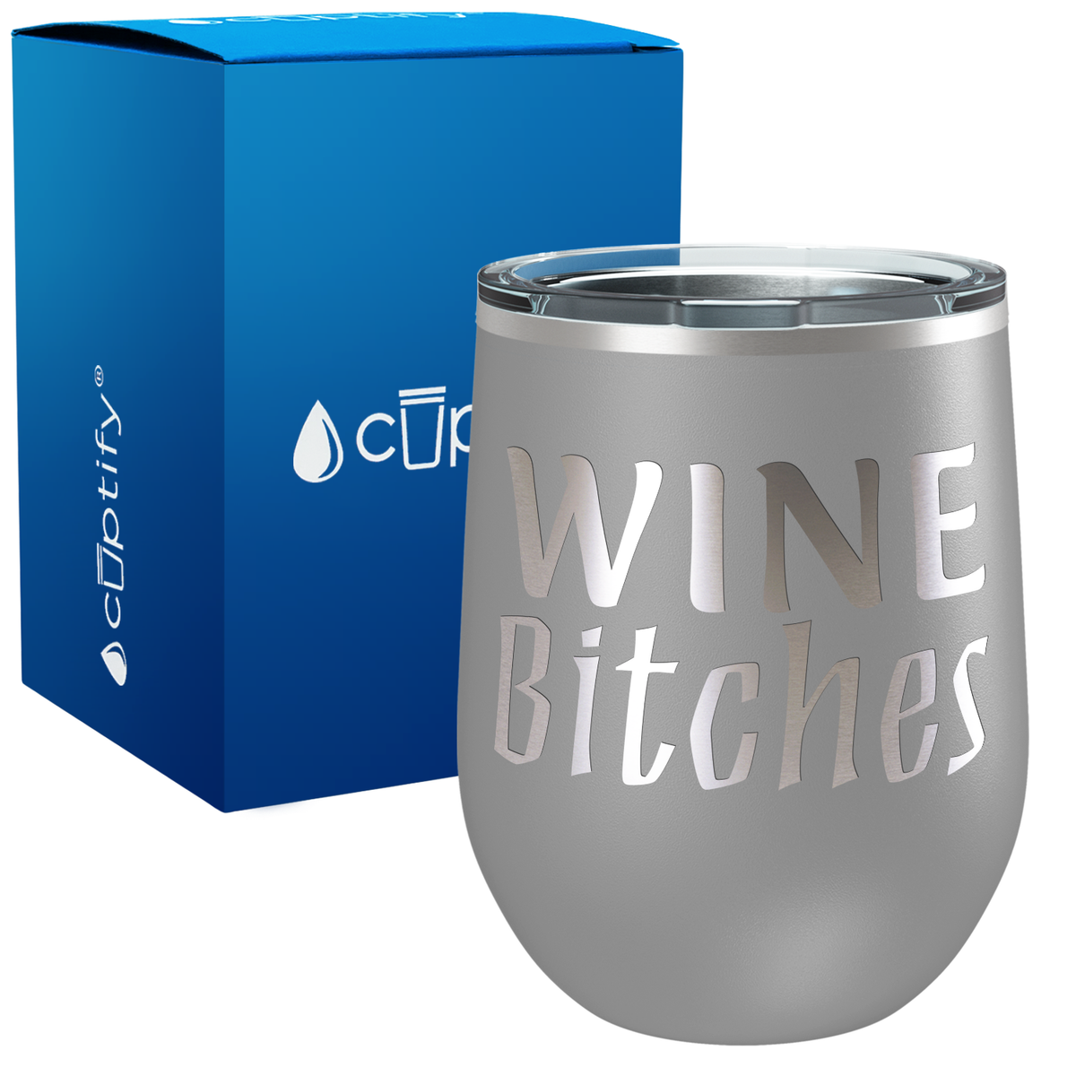 Wine Bitches 12oz Best Friend Wine Tumbler