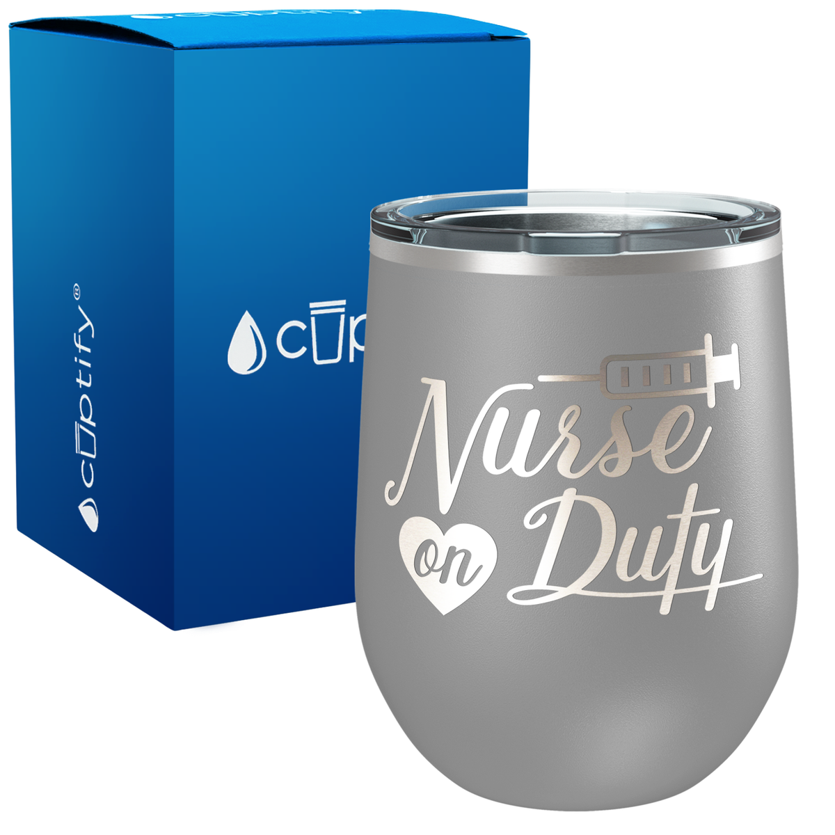 Nurse on Duty 12oz Nurse Wine Tumbler