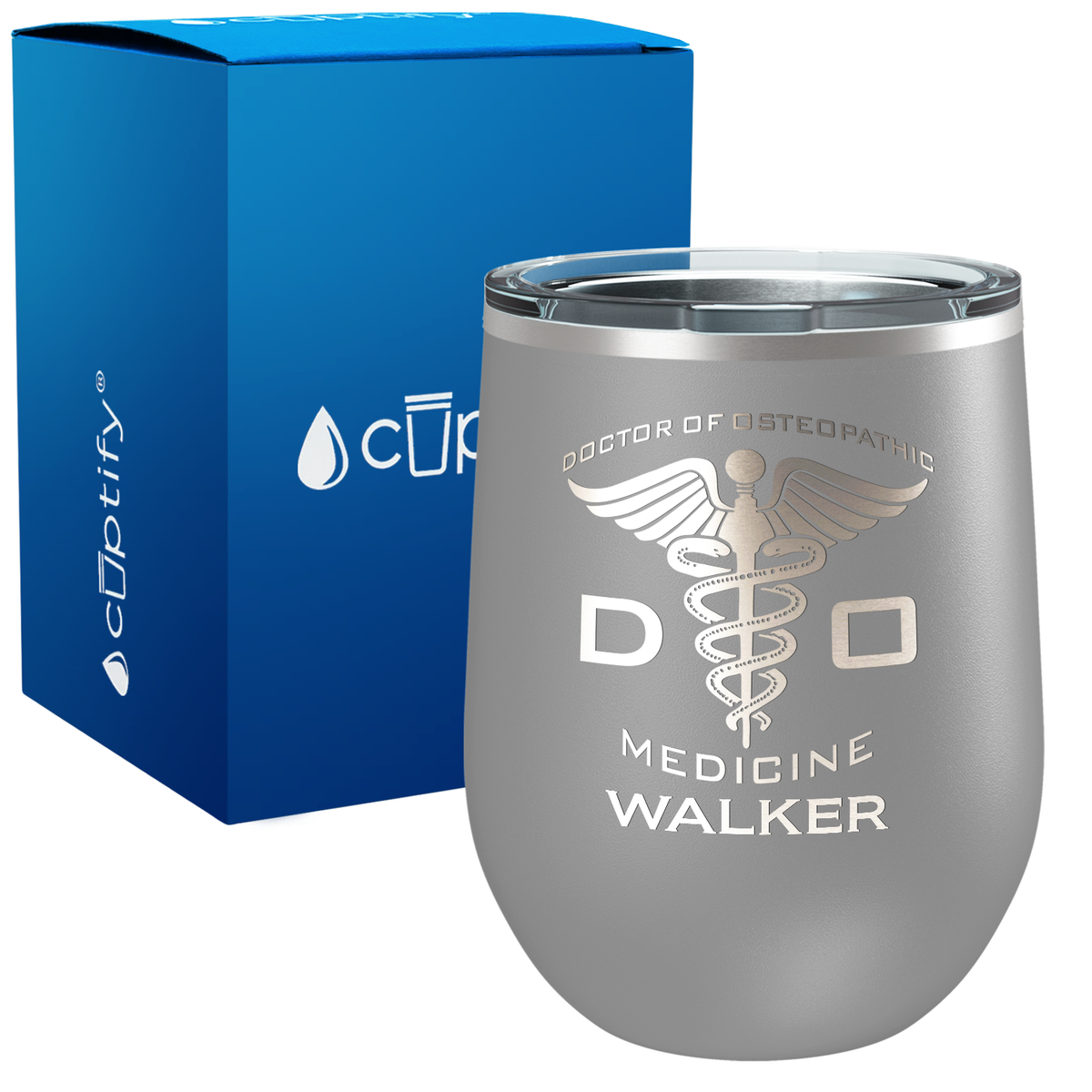 Doctor of Osteopathic Medicine 12oz Medical Wine Tumbler