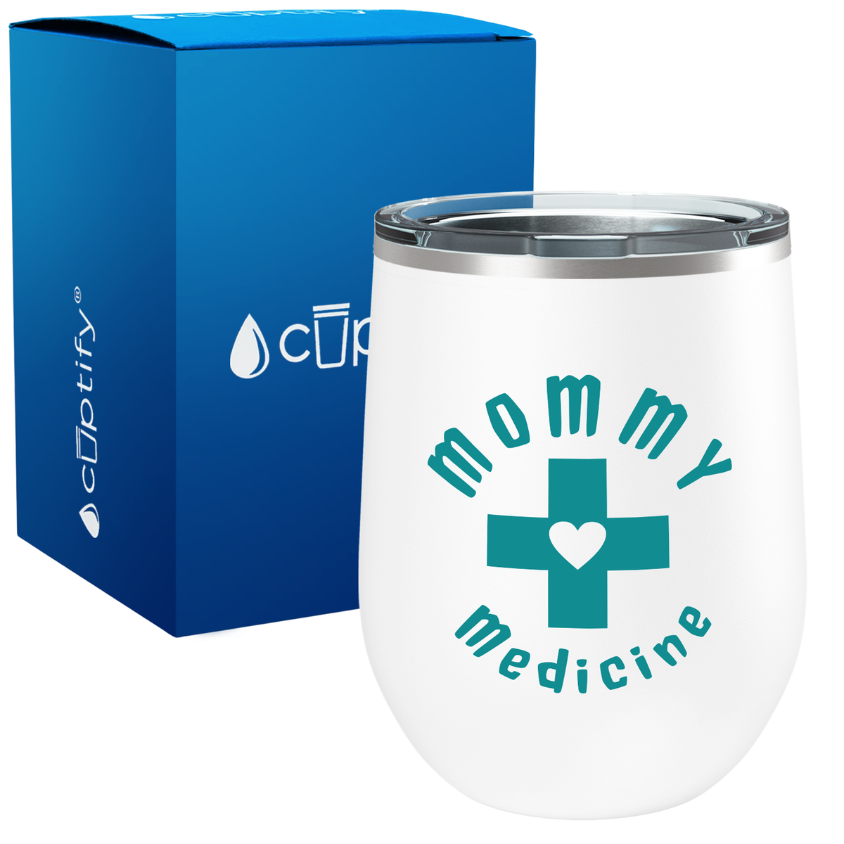 Mommy Medicine 12oz Mom Wine Tumbler