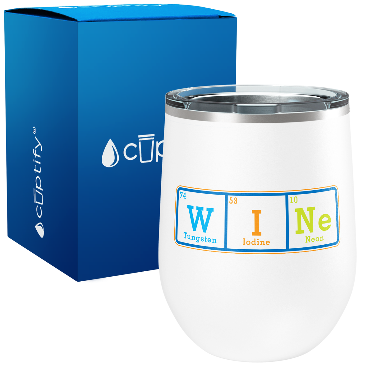 WINe 12oz Funny Wine Tumbler