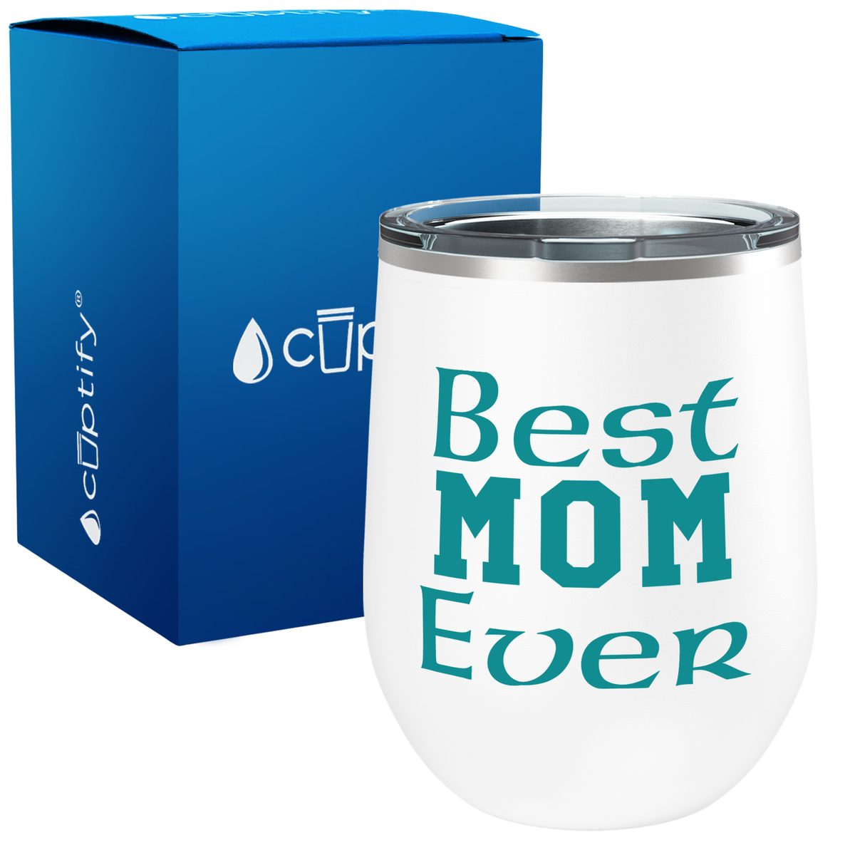 Best Mom Ever 12oz Mom Wine Tumbler