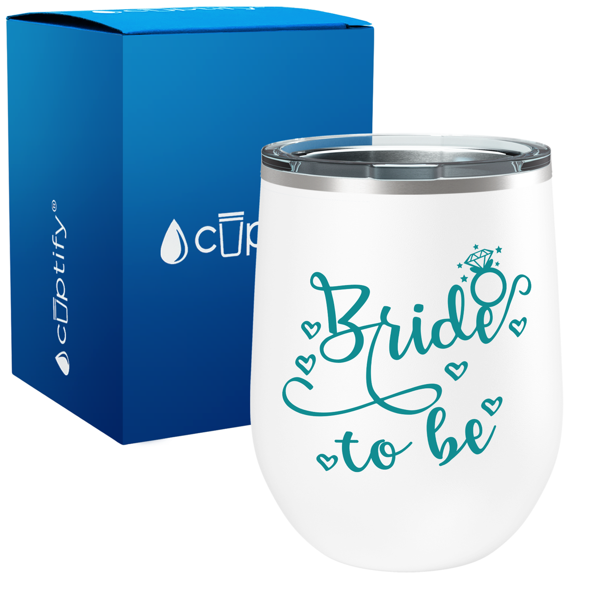 Bride to Be 12oz Bridal Shower Wine Tumbler