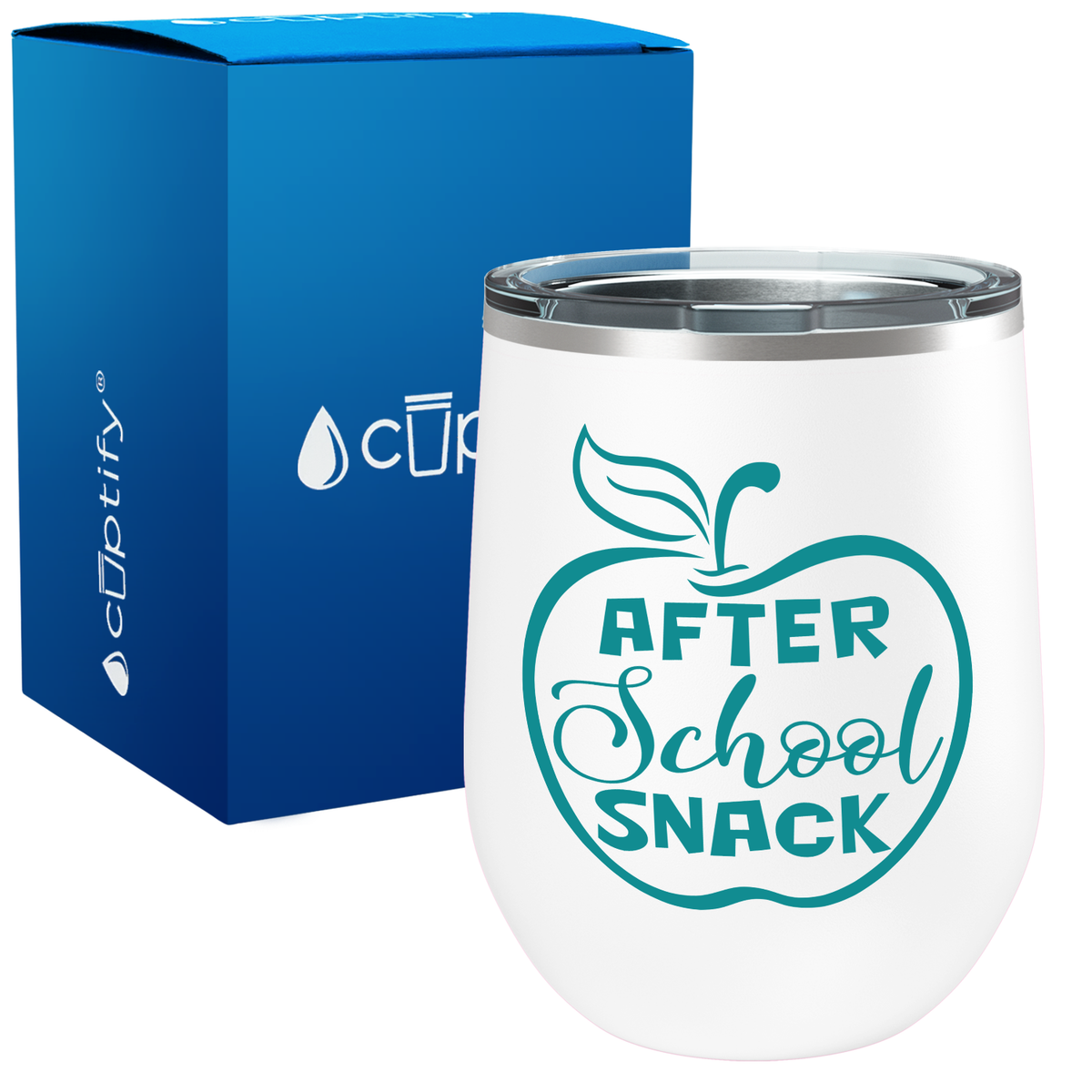 After School Snack 12oz Teacher Wine Tumbler
