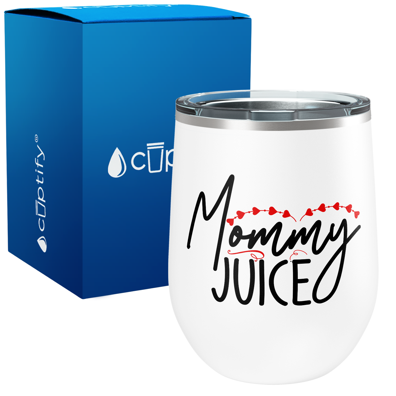 Mommy Juice 12oz Mom Wine Tumbler