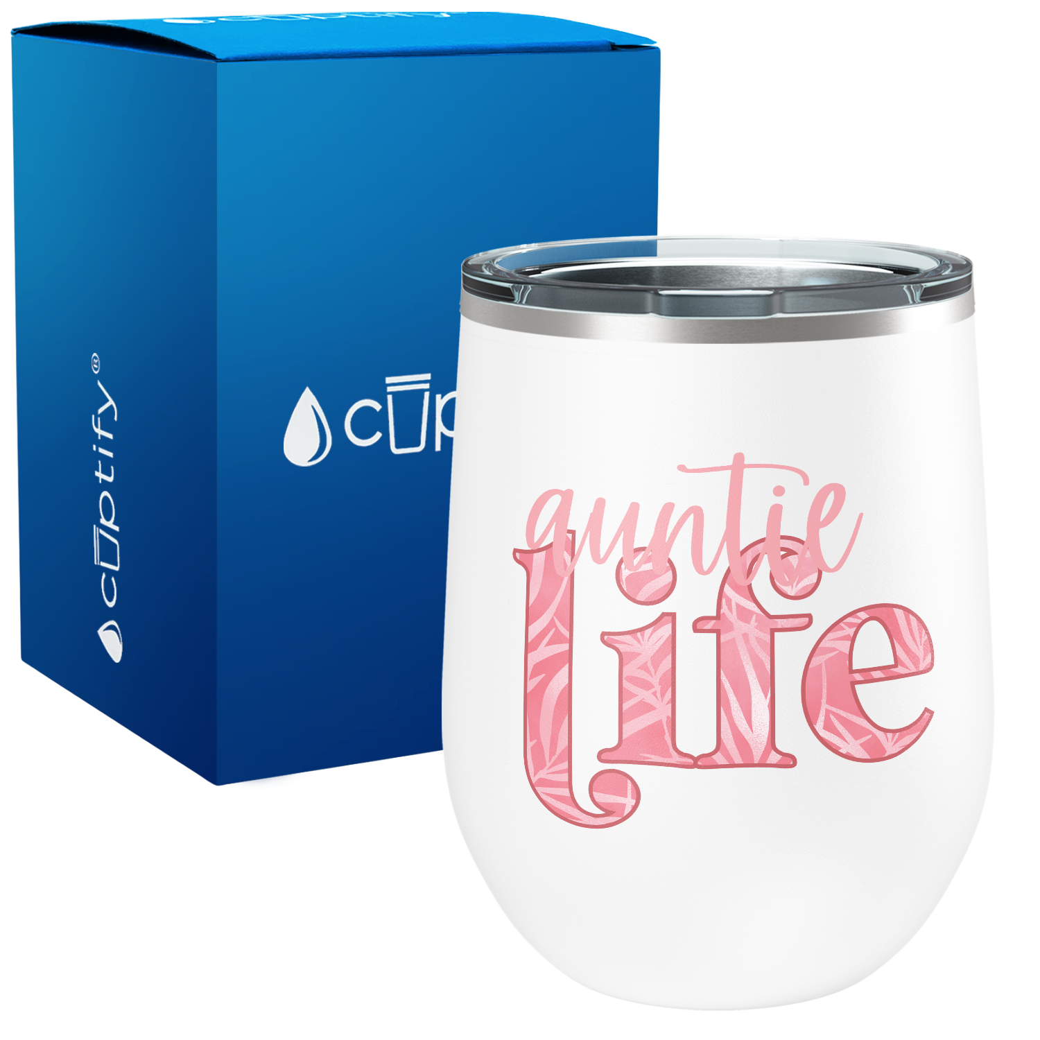 Auntie Life 12oz Aunt Wine Tumbler
