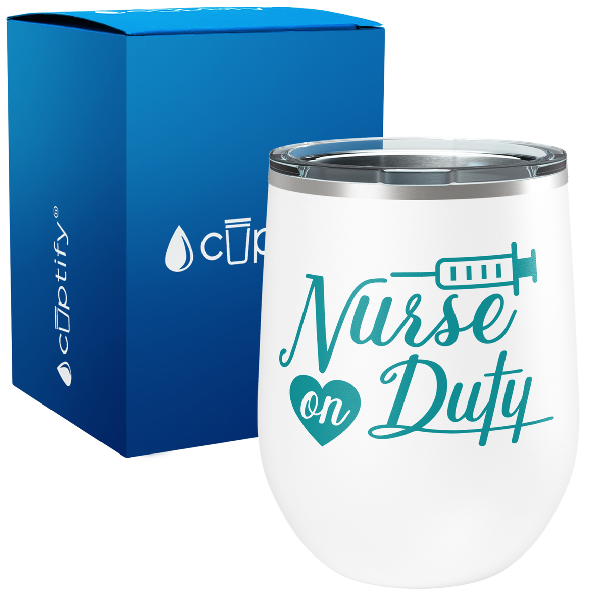 Nurse on Duty 12oz Nurse Wine Tumbler
