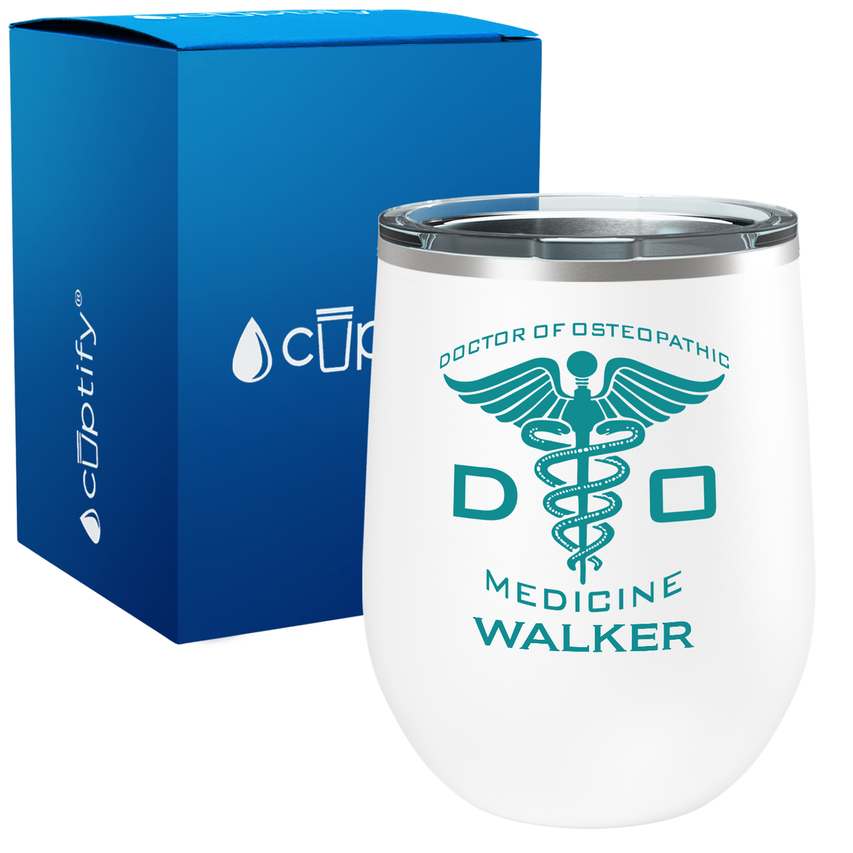 Doctor of Osteopathic Medicine 12oz Medical Wine Tumbler