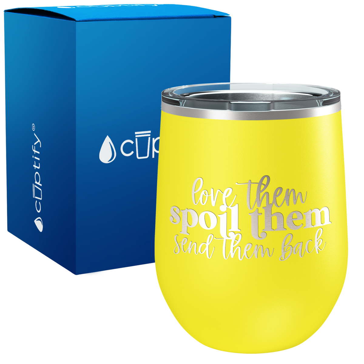 Aunt Life Spoil Them 12oz Aunt Wine Tumbler