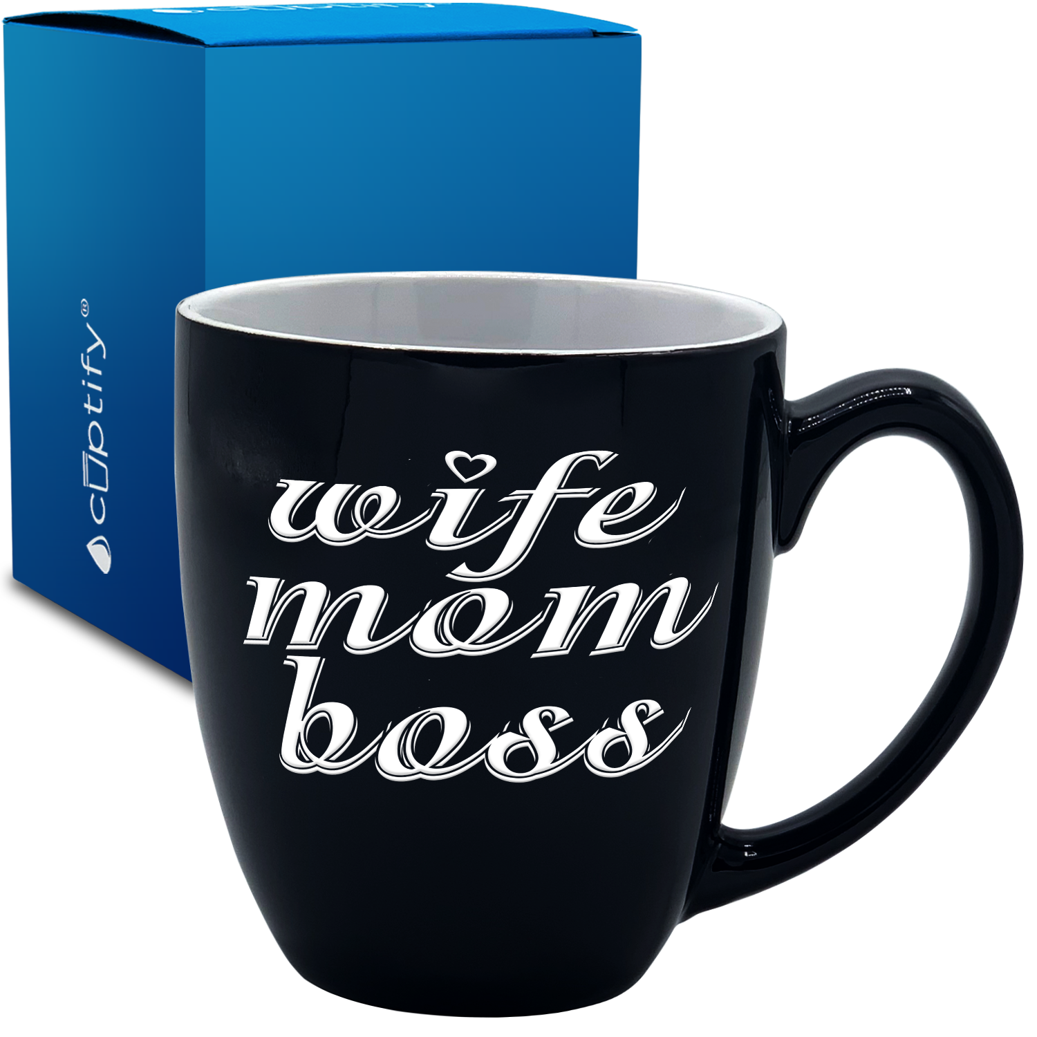 Best Mom Ever 16oz Personalized Bistro Coffee Mug