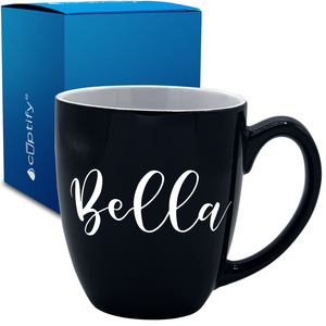 Personalized Bella Style 16oz Bistro Coffee Mug