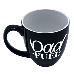 Dad Fuel 16oz Personalized Bistro Coffee Mug