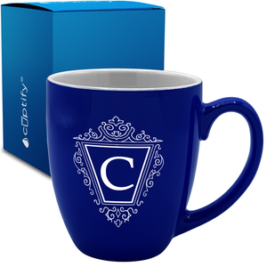 Personalized Classic Crest 16oz Bistro Coffee Mug