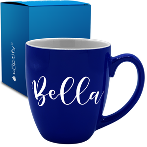 Personalized Bella Style 16oz Bistro Coffee Mug