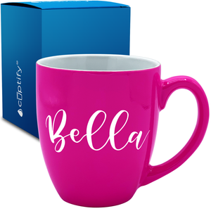 Personalized Bella Style 16oz Bistro Coffee Mug