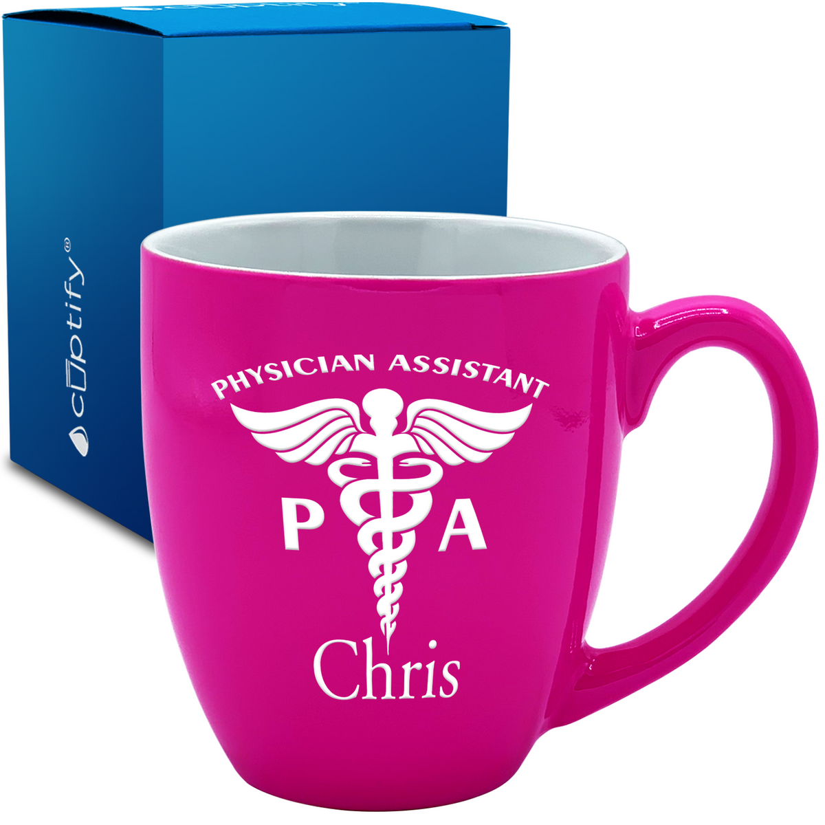 PA Physician Assistant 16oz Personalized Bistro Coffee Mug