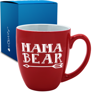 Mama Bear 16oz Personalized Bistro Coffee Mug