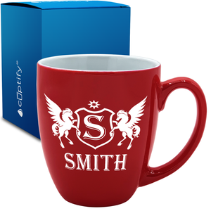 Personalized Pegasus 16oz Bistro Coffee Mug