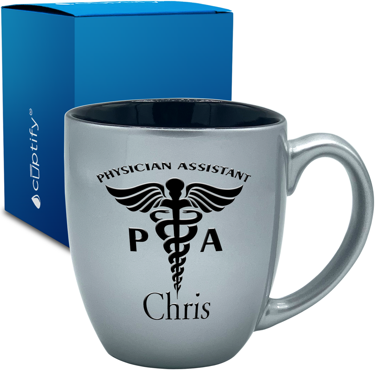 PA Physician Assistant 16oz Personalized Bistro Coffee Mug