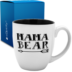 Mama Bear 16oz Personalized Bistro Coffee Mug