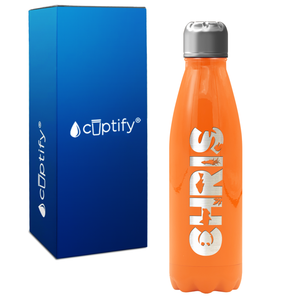 Kids Personalized Water Bottle with Name 17oz Retro Bottle