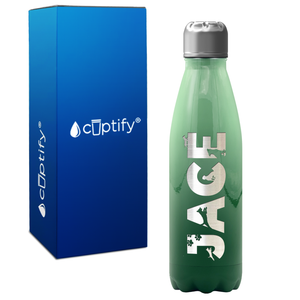 Kids Personalized Water Bottle with Name 17oz Retro Bottle