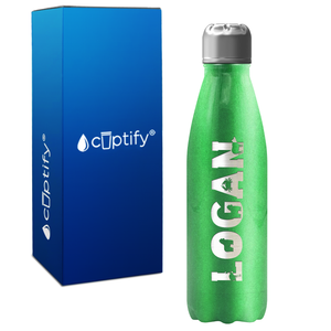 Kids Personalized Water Bottle with Name 17oz Retro Bottle