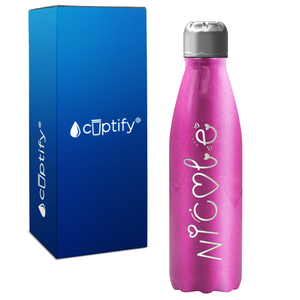 Kids Personalized Water Bottle with Name 17oz Retro Bottle