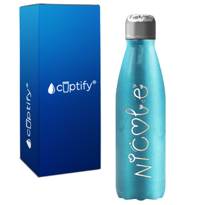 Kids Personalized Water Bottle with Name 17oz Retro Bottle