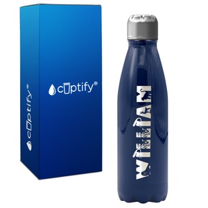 Kids Personalized Water Bottle with Name 17oz Retro Bottle