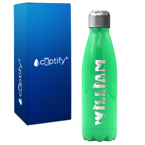 Kids Personalized Water Bottle with Name 17oz Retro Bottle