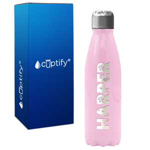 Kids Personalized Water Bottle with Name 17oz Retro Bottle