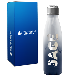 Kids Personalized Water Bottle with Name 17oz Retro Bottle