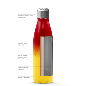 Arizona Ombre 17oz Retro Water Bottle